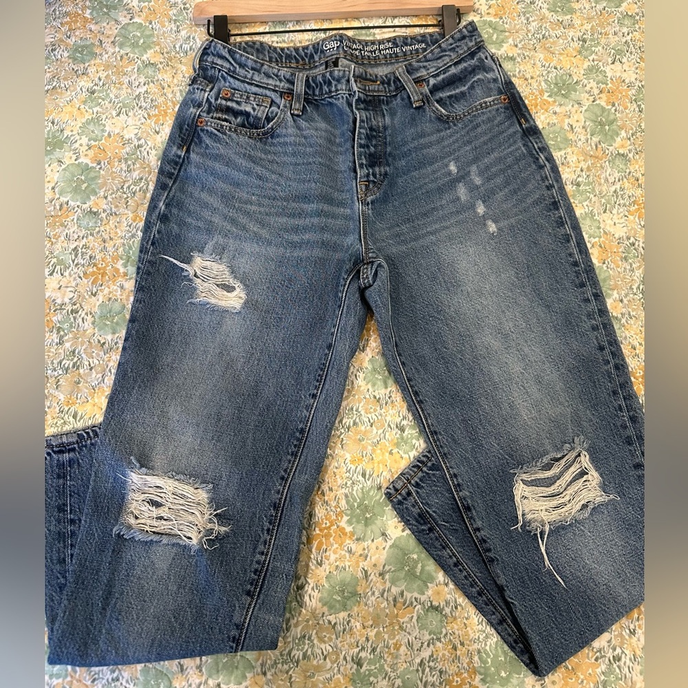 Gap Vintage High Rise Jeans